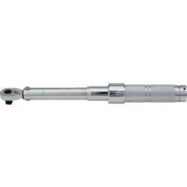 Stanley Proto J6062C  1/4" Drive Ratcheting Head Micrometer Torque Wrench 40-200 In-Lbs J6062C